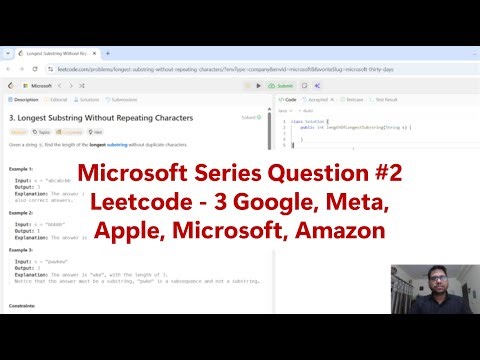 MAANG Favorite 🔥 Longest Substring Without Repeating Characters (LeetCode 3)