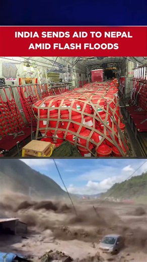 Nepal Flood: India Sends 10 Tonnes Of Aid, Medicines As Flash Floods Devastate Rasuwa #shorts
