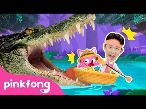 Run Away from the Crocodiles! | Hoi’s Playground | Pinkfong Official