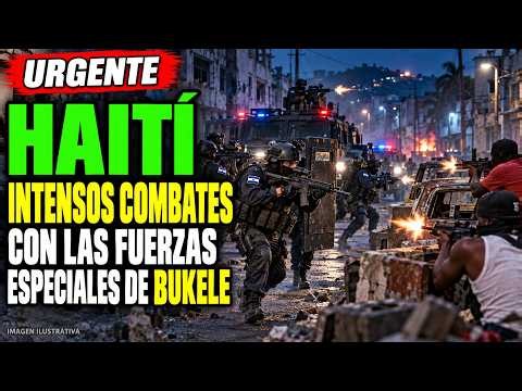 🚨 NOTICIAS HAITÍ COMBATES FEROCES DE FUERZAS ESPECIALES DEL SALVADOR