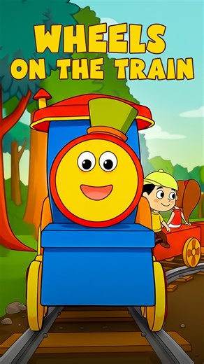 Wheels on the Train #trending #shorts #viralvideo #explore #cartoon