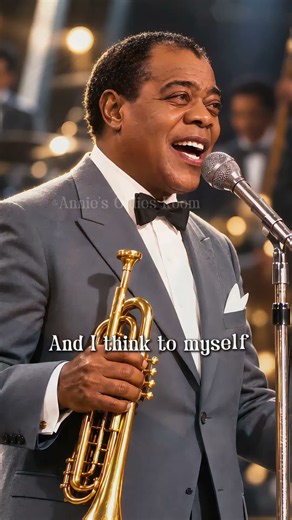 What a Wonderful World – Louis Armstrong (1967)|Lyrics|Annie’s Oldies Room #lyricsvideo #60smusic