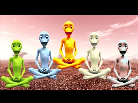Green alien dance | alien dance challenge | famous us alien dance challenge | dame tu Cosita dance
