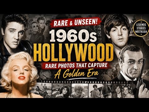 Rare Vintage Hollywood Photos From the 1960s | Old Hollywood Legends in Rare Pictures
