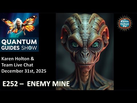 Quantum Guides Show E252 Karen Holton & Team Live Chat - ENEMY MINE