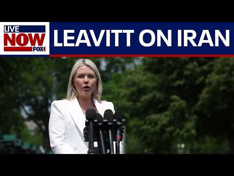 WATCH: Karoline Leavitt cites 'progress' from Iran on peace talks