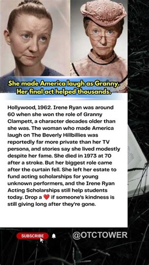 Irene Ryan made America laugh as Granny Who Left Her Fortune to Young Actors