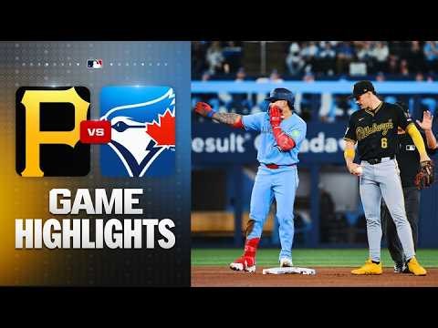 Pirates vs. Blue Jays Game Highlights (5/23/26) | MLB Highlights