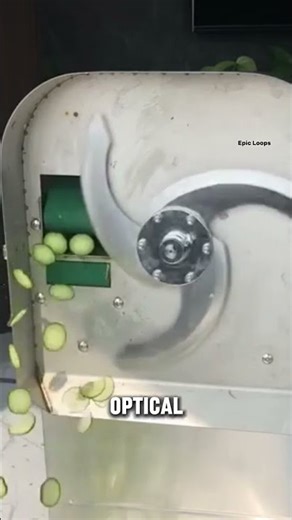 This Spinning Blade Looks Frozen… Until a Cucumber Exposes the Truth