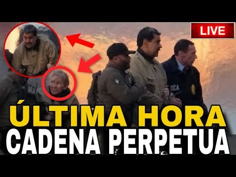 ÚLTIMA HORA 🔴 CADENA PERPETUA MADURO SE DECLARA INOCENTE ¿QUE PASARA AHORA?
