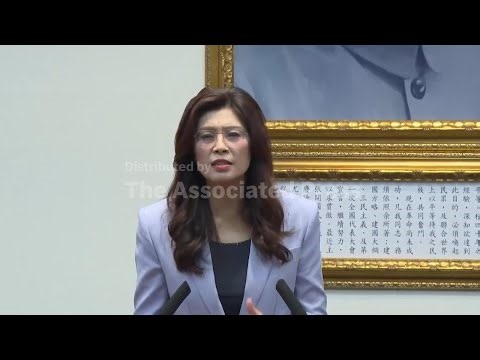 Taiwanese opposition leader heads to China in what she calls ‘journey for peace’