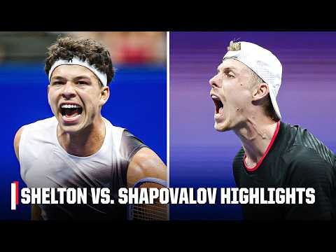 Ben Shelton vs. Denis Shapovalov | Full Match Highlights | 2026 US Open
