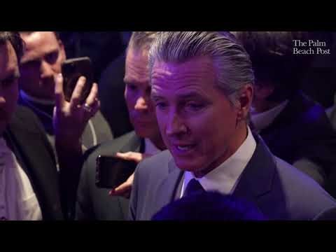 Gavin Newsom 'learned nothing' from Donald Trump's Davos speech calling for Greenland negotiations