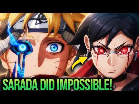 SARADA'S INSANE MANGEKYŌ MOVE BROKE THE RULES!😱 PERMANENT BLINDNESS?! Boruto Two Blue Vortex