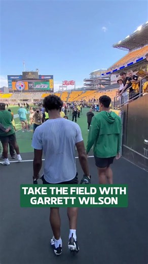 G5 takes the field 👀 #nfl #jets #football #garrettwilson