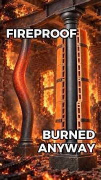 Why Chicago's fireproof buildings burned anyway #greatchicagofire