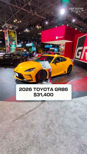 3 of the most affordable sports cars at the 2026 New York Auto Show