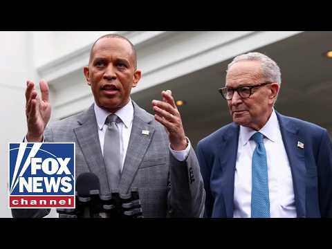 Schumer, Jeffries UNDER PRESSURE amid growing THREATS from far left
