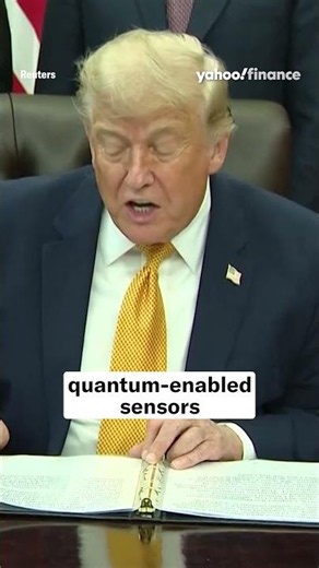 President Trump signed two executive orders on quantum computing.