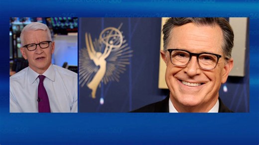 ‘It’s a sad night’: Anderson Cooper reacts to finale of Stephen Colbert’s ‘The Late Show’