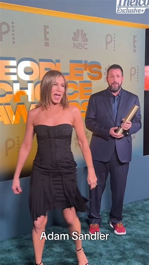 Adam Sandler and Jennifer Aniston just reunited on the red carpet for their new film, and the energy instantly felt like a reunion fans have been waiting for. 👀🎬✨ You know that rare duo where the vibe is effortless, the smiles look real, and the cameras don’t even need to “create” a moment? Yeah… that. What’s wild is how their chemistry still reads like a sequel in motion, even when they’re just standing there posing. 🔥 And now everyone’s asking the same big question: is this their most iconi