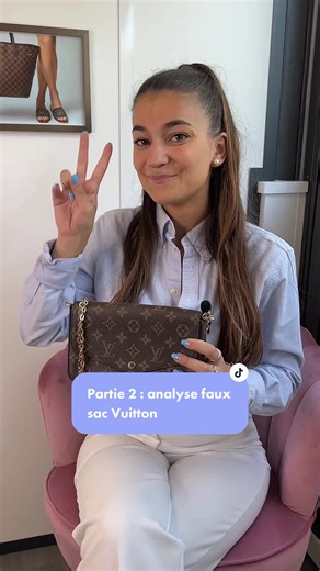 Partie 2 de l’analyse de ce faux sac Louis Vuitton 🔍 Alors, qu’en pensez-vous ? #luxe #luxury #felicie #louisvuitton #fake #arnaque #arnaque #contrefacon #conterfeit #depositsale #authentification #authentication
