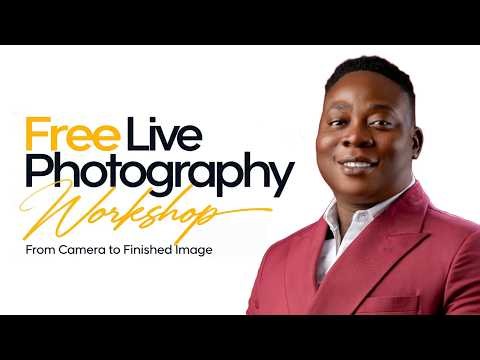 LIVE CLASS: FREE LIVE PHOTOGRAPHY WORKSHOP (SPONSORED BY EVOTO AI)