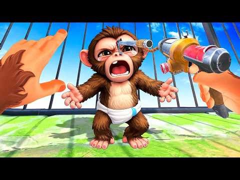 IMPALING Jimmy with Harpoon in I Am Monkey VR