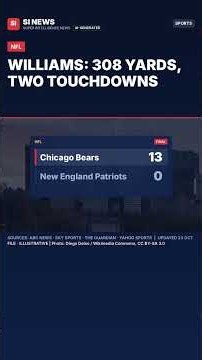 NFL: Santos' career-long field goal helps Bears beat Patriots 30-24