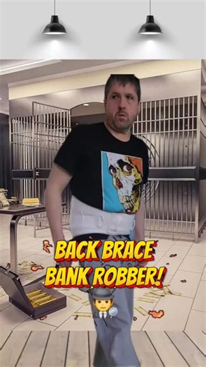 Caught Him in the Vault… With a Back Brace?! 😳 #shorts