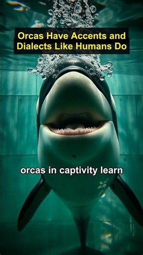 Orcas Have Accents and Dialects Like Humans Do