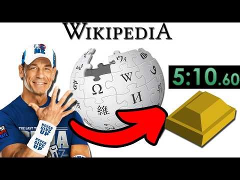 WE SPEEDRAN WIKIPEDIA