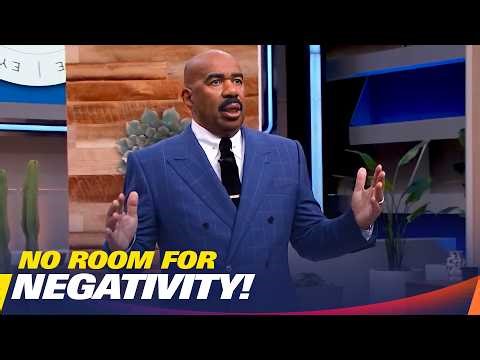 Dreams And Visions Gets Rid of NEGATIVITY | Steve Harvey