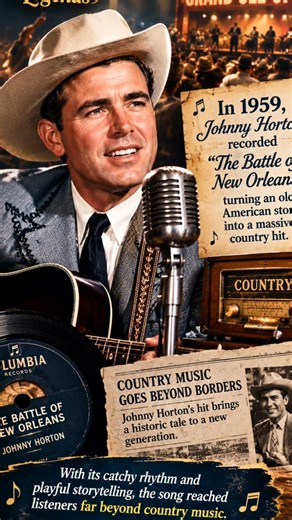 Johnny Horton turned an old American story into one of country music’s most unforgettable hits.