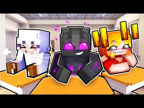 Going to School as BABY MONSTERS in Minecraft!