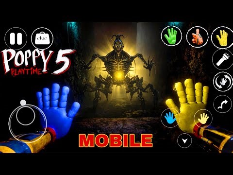 Poppy Playtime Chapter 5 MOBILE – SECRET Red Room Ending + FINAL Boss! (4K Walkthrough)