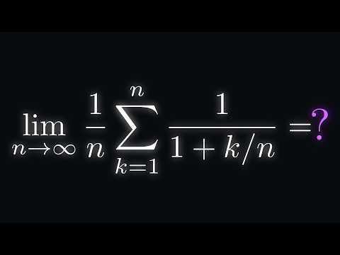 This Sum Is Secretly an Integral