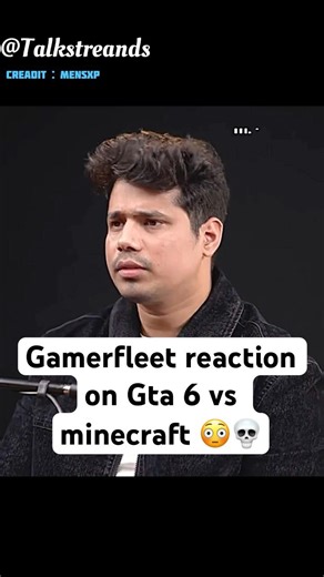 Gamerfleet reaction on GTA 6 Game 💀🤯🤯 #podcast #gamerfleet #gta5 #mensxppodcast
