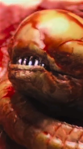 This Alien Scene Was NOT Planned… Their Reaction Was Real 😳 #alien #moviefacts #horror