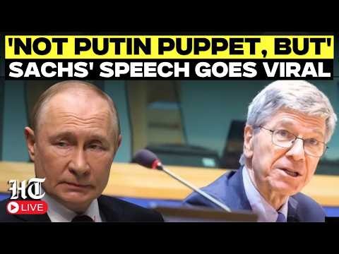 Live: 'Do Not Provoke Russia': Jeffrey Sachs Roaring Ukraine Speech At EU Parliament Goes Viral