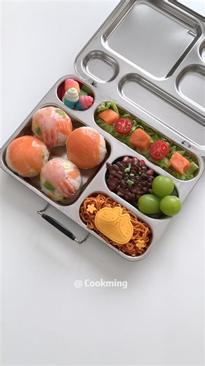 Pack a Bento for My Daughter - day 259 🍱 和我一起做便當#lunchbox #cooking #bento #asmrvideo #food