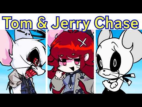 FNF The Basement Show Devs Made This?!! Vs Mico (Miko, Michelle - Tom & Jerry Chase)