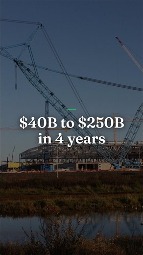 Micron went from a $40 billion US commitment to $250 billion in 4 year