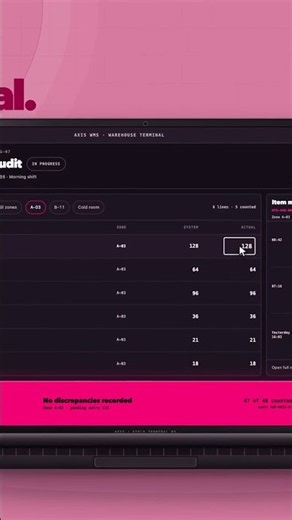 Inventory management software — Mobile UI/UX Concept
