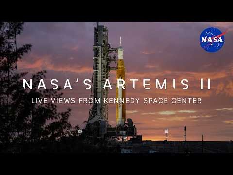 NASA's Artemis II Live Views from Kennedy Space Center