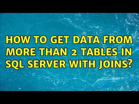 How to get data from more than 2 tables in SQL Server with joins?