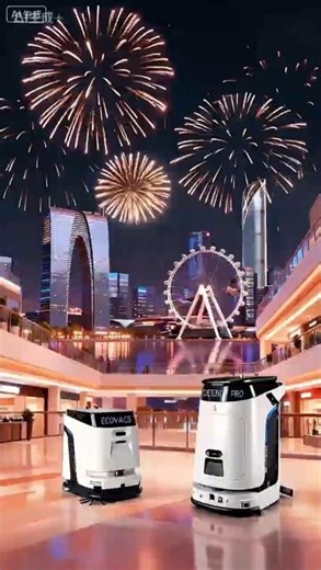 Happy New Year 2026! Wishing you a year of effortless, autonomous cleaning with our commercial robot