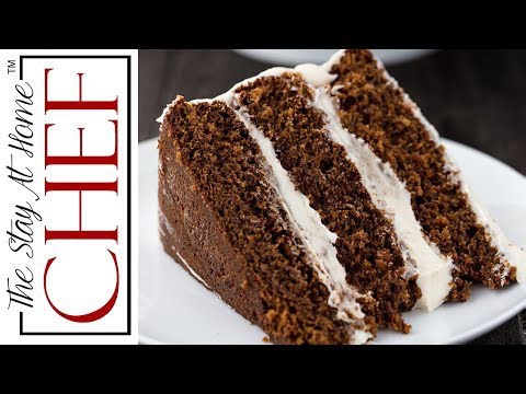 How to make Christmas gingerbread cake | The Stay At Home Chef