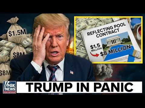 Trump PANICS After Lincoln Memorial Reflecting Pool Scheme EXPOSED