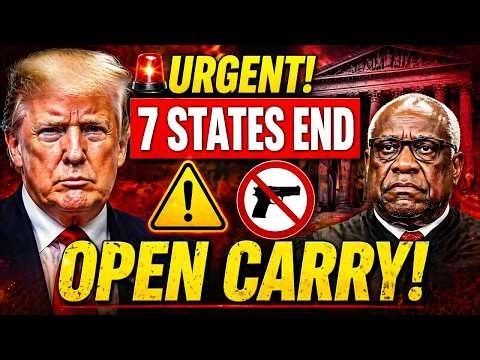 7 States Could End Open Carry by July 2026 — Is Yours on the List?